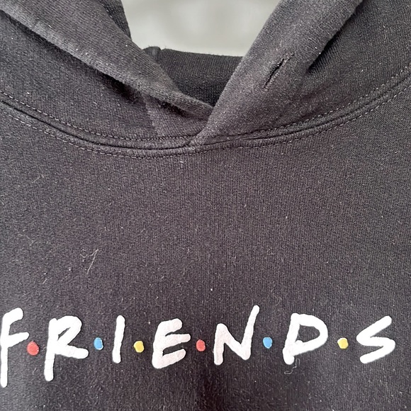 Forever 21 Friends Black Hoodie, size S/M, EUC - Picture 4 of 4